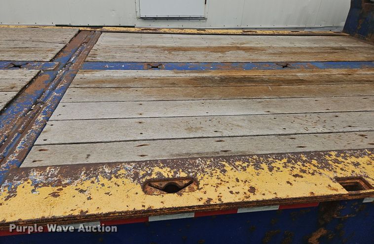 image for item OK9976 2013 Ledwell LW53HT3 drop deck hydratail equipment trailer