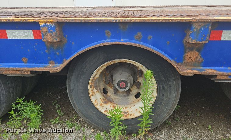 image for item OK9976 2013 Ledwell LW53HT3 drop deck hydratail equipment trailer
