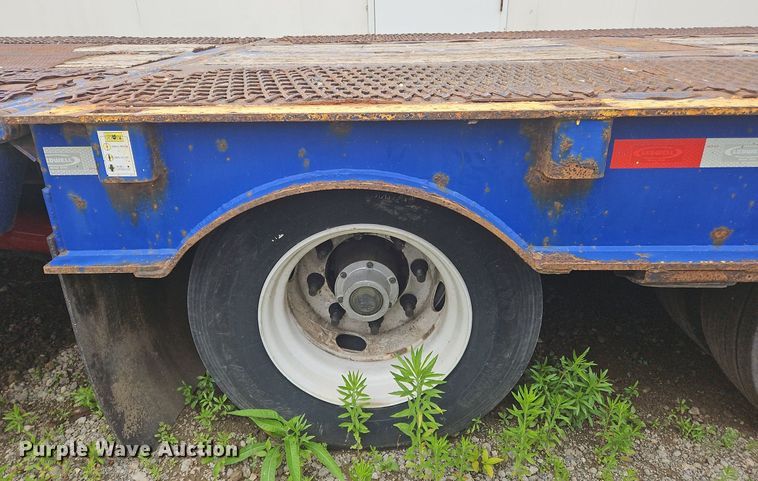 image for item OK9976 2013 Ledwell LW53HT3 drop deck hydratail equipment trailer