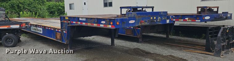 image for item OK9977 2019 Ledwell LW53HT3 drop deck hydratail equipment trailer