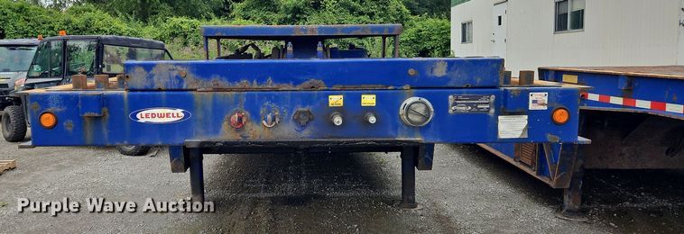 image for item OK9977 2019 Ledwell LW53HT3 drop deck hydratail equipment trailer