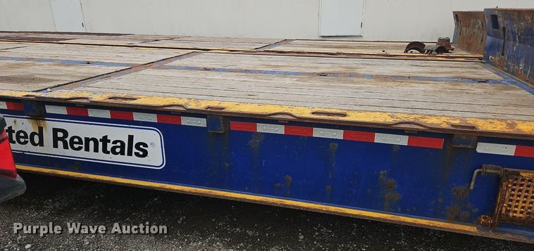 image for item OK9977 2019 Ledwell LW53HT3 drop deck hydratail equipment trailer