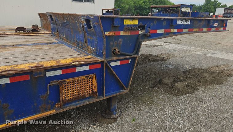 image for item OK9977 2019 Ledwell LW53HT3 drop deck hydratail equipment trailer