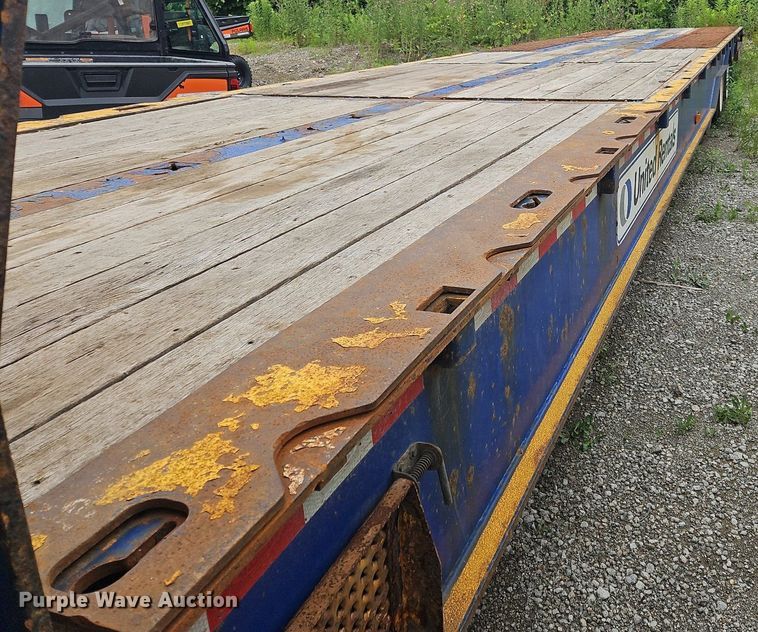 image for item OK9977 2019 Ledwell LW53HT3 drop deck hydratail equipment trailer