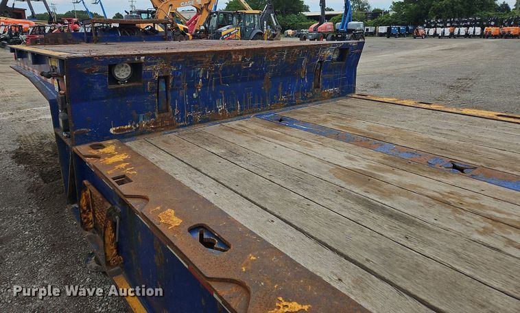 image for item OK9977 2019 Ledwell LW53HT3 drop deck hydratail equipment trailer