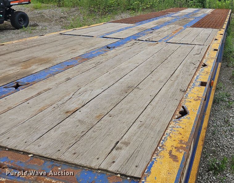 image for item OK9977 2019 Ledwell LW53HT3 drop deck hydratail equipment trailer