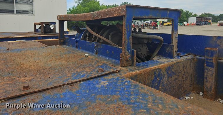 image for item OK9977 2019 Ledwell LW53HT3 drop deck hydratail equipment trailer