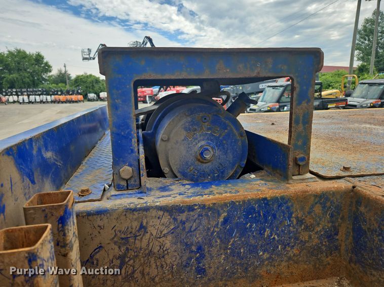 image for item OK9977 2019 Ledwell LW53HT3 drop deck hydratail equipment trailer