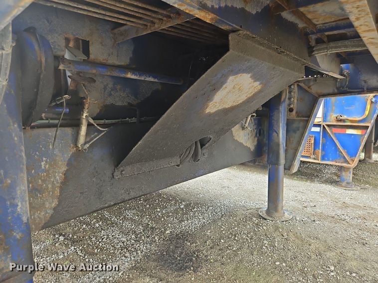 image for item OK9977 2019 Ledwell LW53HT3 drop deck hydratail equipment trailer