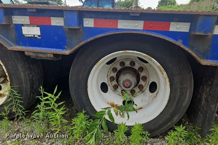 image for item OK9977 2019 Ledwell LW53HT3 drop deck hydratail equipment trailer