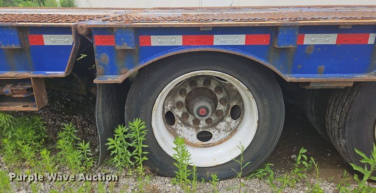 image for item OK9977 2019 Ledwell LW53HT3 drop deck hydratail equipment trailer
