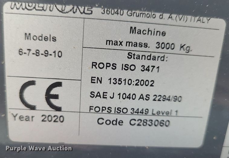 image for item DG0648 2019 Vermeer ATX850 compact wheel loader