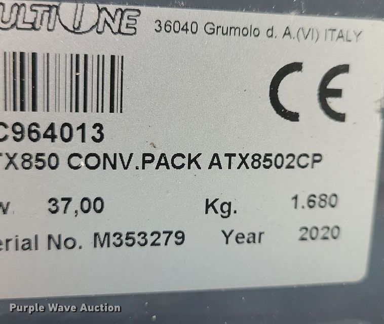 image for item DG0648 2019 Vermeer ATX850 compact wheel loader