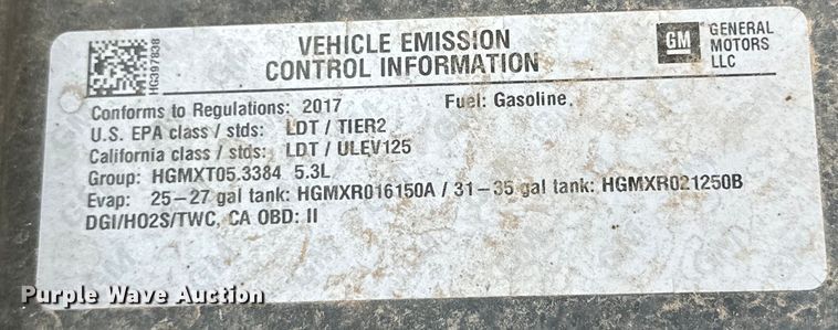 image for item DK6653 2017 Chevrolet Silverado 1500 LT Crew Cab pickup truck