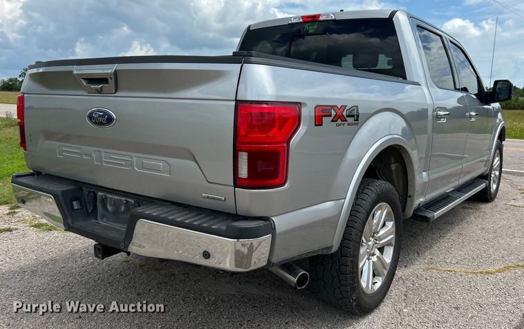 image for item DO6539 2020 Ford  F150 SuperCrew pickup truck