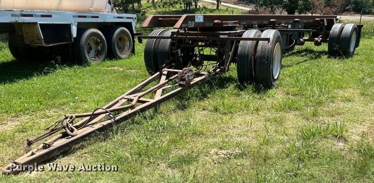 image for item DO6553 Shop Built roll-off container trailer