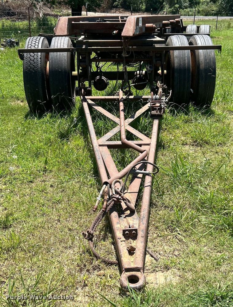 image for item DO6553 Shop Built roll-off container trailer