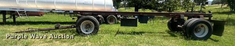 image for item DO6553 Shop Built roll-off container trailer