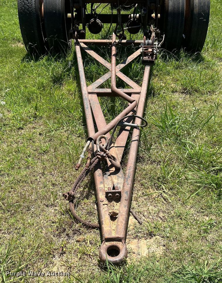 image for item DO6553 Shop Built roll-off container trailer