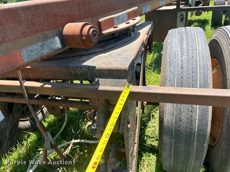 image for item DO6553 Shop Built roll-off container trailer