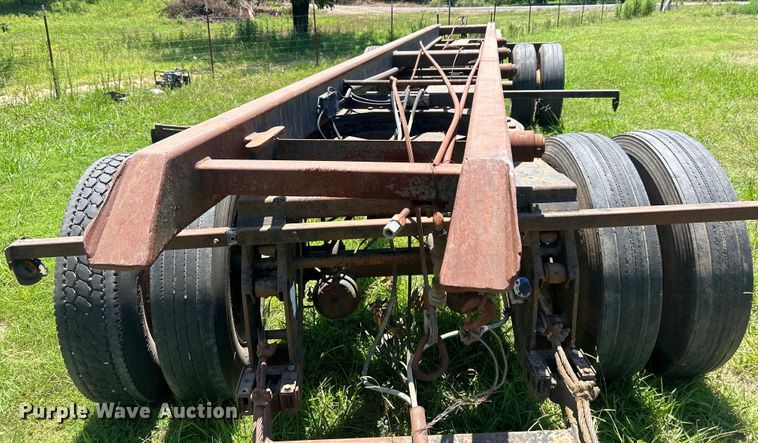 image for item DO6553 Shop Built roll-off container trailer