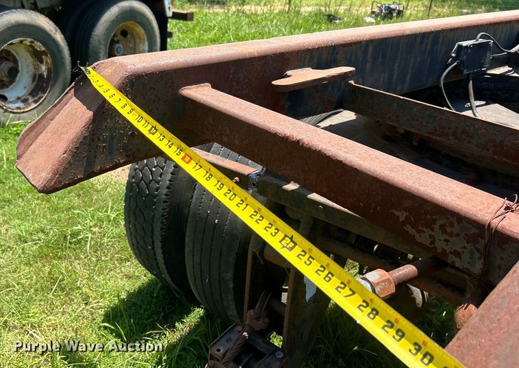 image for item DO6553 Shop Built roll-off container trailer