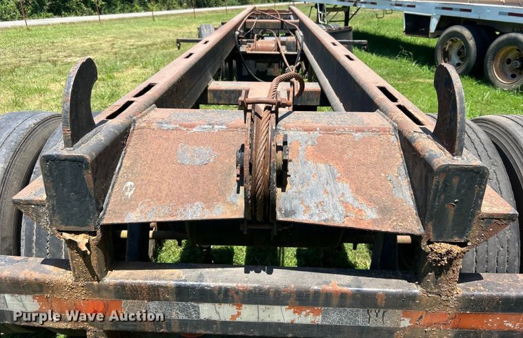 image for item DO6553 Shop Built roll-off container trailer