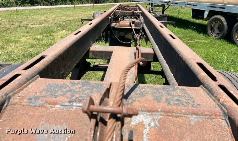 image for item DO6553 Shop Built roll-off container trailer