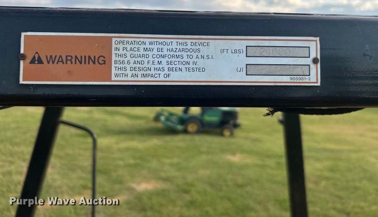 image for item DO6562 1999 Eagle Picher RC60 forklift