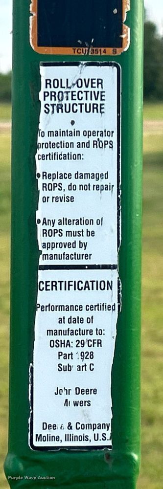 image for item DO6563 2004 John Deere 1435 lawn mower