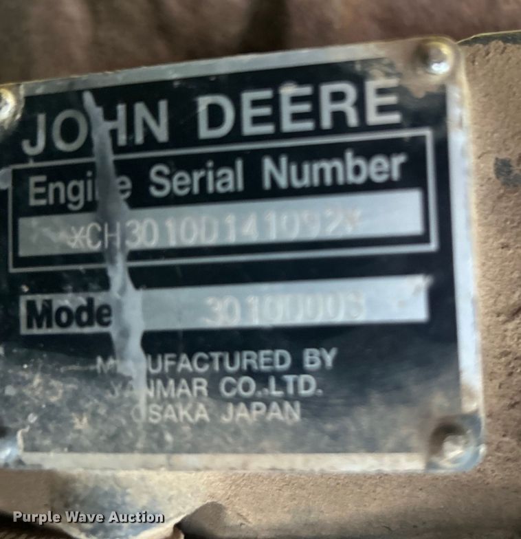 image for item DO6563 2004 John Deere 1435 lawn mower