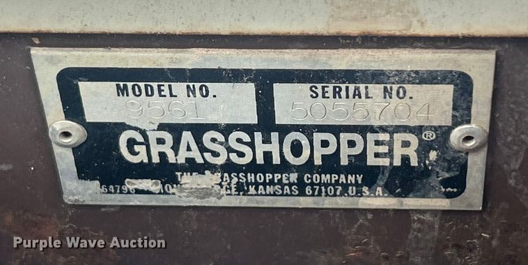 image for item DO6564 2000 Grasshopper 721D2 ZTR lawn mower