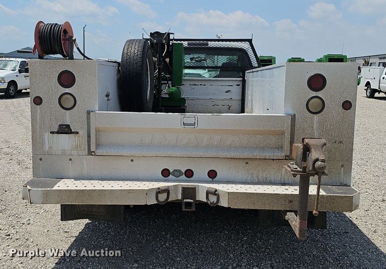 image for item DP0975 2004 Ford F350 Super Duty XLT utility bed pickup truck