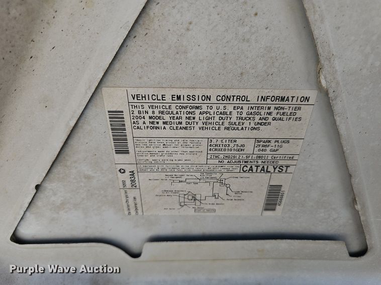 image for item DP6479 2004 Dodge Dakota Club Cab pickup truck