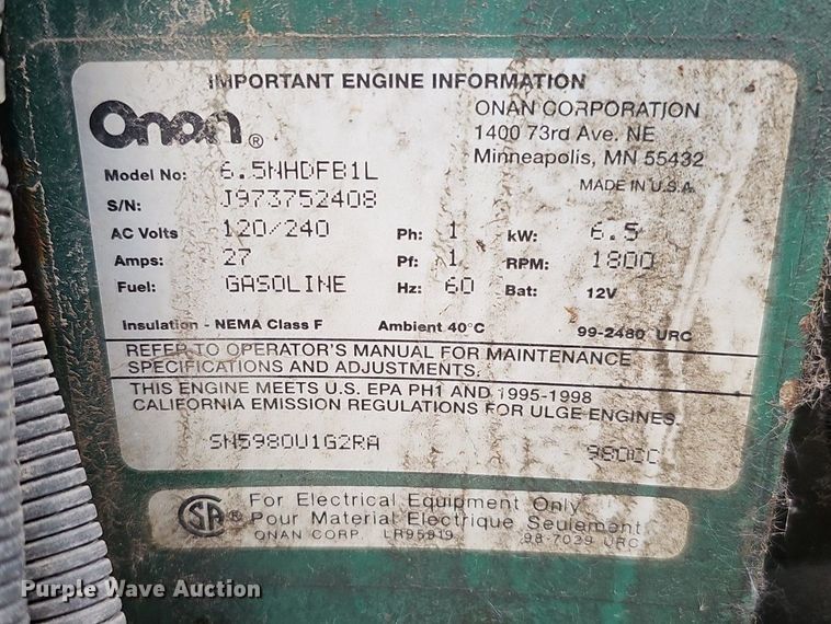 image for item DP6486 1996 Chevrolet 30HD fiber optic splicing truck