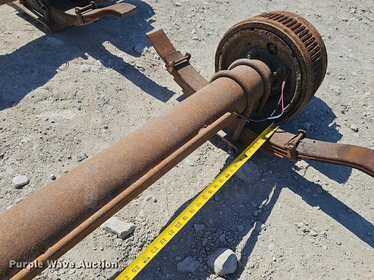 image for item DP6488 (2) Starlite utility trailer axles