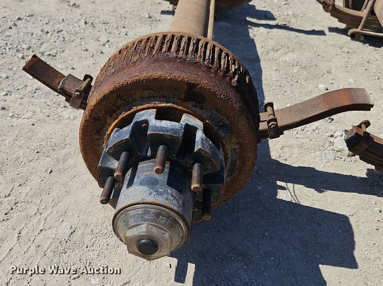 image for item DP6488 (2) Starlite utility trailer axles