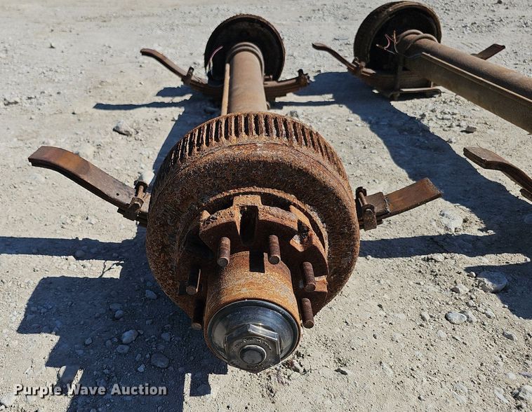 image for item DP6488 (2) Starlite utility trailer axles