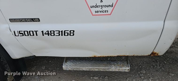 image for item DP6528 2001 Ford F550 Super Duty XL dump truck