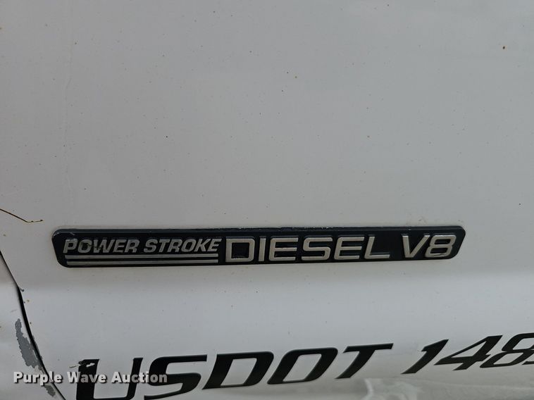 image for item DP6528 2001 Ford F550 Super Duty XL dump truck