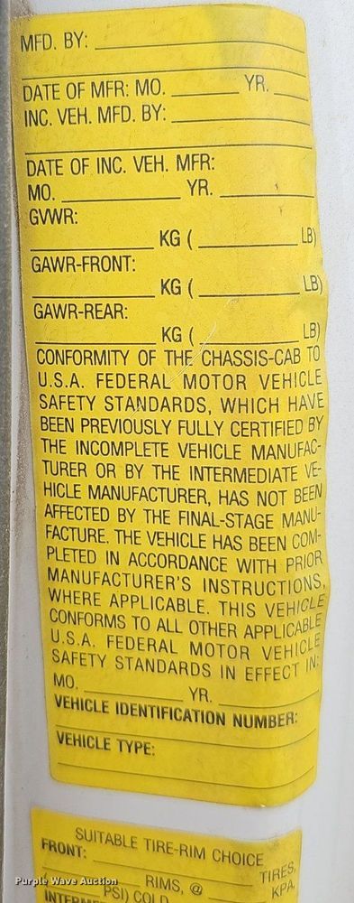 image for item DP6528 2001 Ford F550 Super Duty XL dump truck