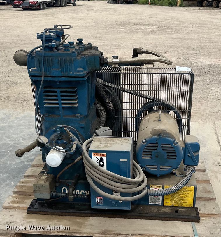 image for item DP8414 Quincy  MOR370SB15HP air compressor