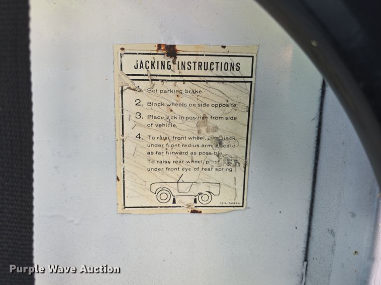 image for item DQ4403 1968 Ford Bronco SUV