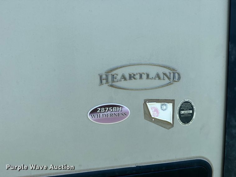 image for item DQ6812 2017 Heartland Wilderness 2875BH  camper