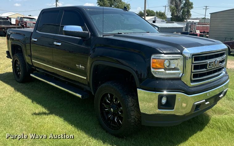 image for item DQ6814 2015 GMC Sierra 1500 Texas Edition Crew Cab pickup truck