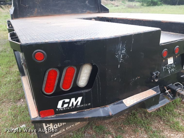 image for item DQ7054 2008 Ford F550 Super Duty SuperCab flatbed truck