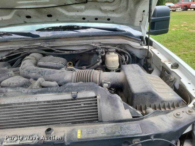 image for item DR4865 2009 Ford F350 Super Duty XL utility bed pickup truck