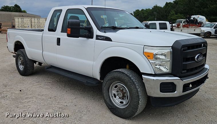 image for item DR8667 2015 Ford F250 Super Duty XL SuperCab pickup truck