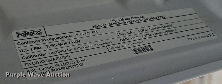 image for item DR8667 2015 Ford F250 Super Duty XL SuperCab pickup truck