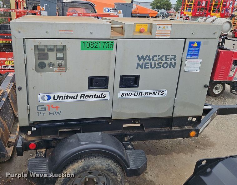 image for item DR8691 Wacker Neuson  G14 generator